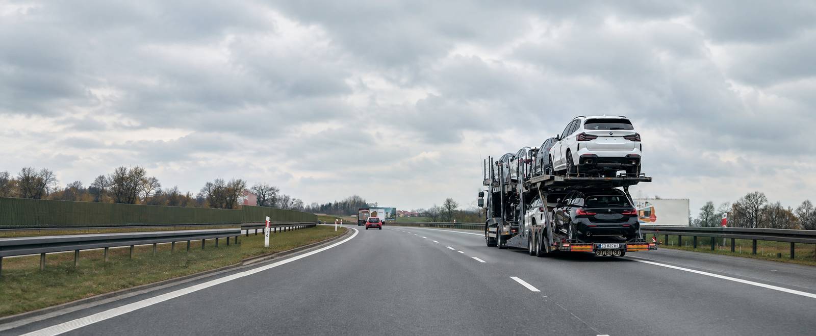 Axle Lane Vehicle Transport Carrier